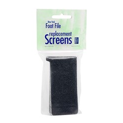 New York Foot File Replacement Screens - Coarse